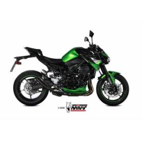 Silencieux MIVV Double Gun Steel Black Kawasaki Z900