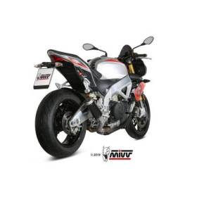 Silencieux MIVV MK3 noir - Aprilia Tuono V4 1100 2018-2020