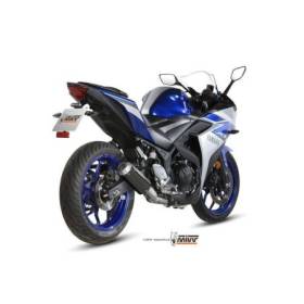 Ligne complète MIVV MK3 carbone - Yamaha YZF-R3 2015+