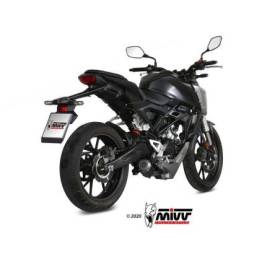 Ligne complète MIVV MK3 noir - Honda CB125R 2018-2020