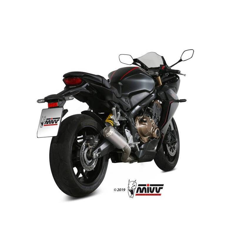 Ligne complète MIVV MK3 inox - Honda CB650R 2019+