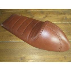 SELLE CAFE RACER RUSTIC BROWN TYPE 58 L : 60cms