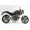 Silencieux double homologué MIVV D.017.L2S / Ducati Monster 750-900 1999-2002