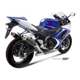 2 Silencieux carbone Homologué SUZUKI GSX-R1000 2007-2008 / MIVV S.028.L2S