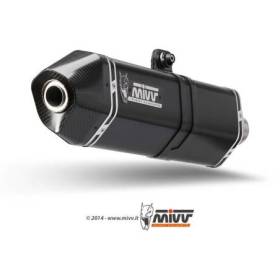 Silencieux homologué MIVV Speed Edge Black - Suzuki GSF1250 Bandit 2007-2020