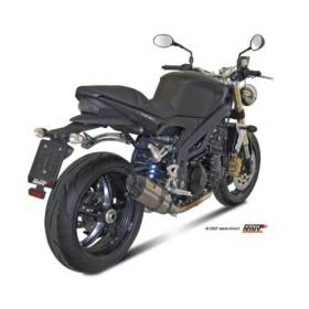 Silencieux bas MIVV Suono inox - Triumph Speed Triple 1050 2007-2010