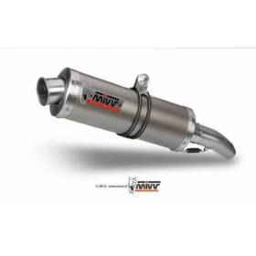 Double Silencieux inox MIVV Y.014.LX1 / Yamaha TDM900 2002-2014