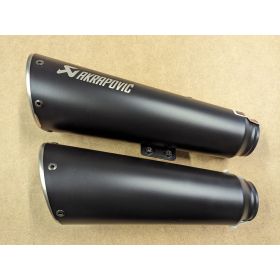 Double silencieux Akrapovic Ducati Scrambler 800 (21-23+) - S-D8SO6-ISSSBL