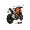 Double silencieux homologué MIVV MK3 inox - KTM 1290 Superduke 2014-2019