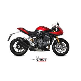 Double silencieux homologué MIVV MK3 Carbone - Triumph Speed Triple 1200RR-RS 2021+