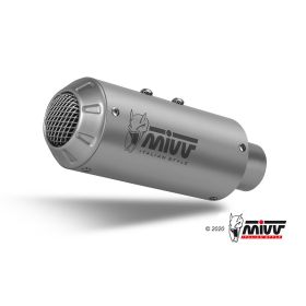 Silencieux MIVV MK3 Inox - KTM 125 / 390 Duke 2021+