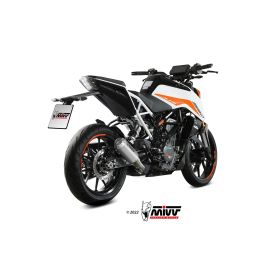 Silencieux MIVV MK3 Inox - KTM 125 / 390 Duke 2021+