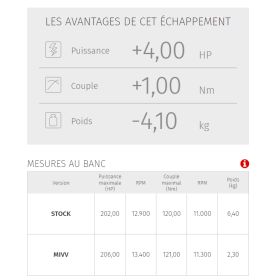 Ligne complète MIVV MK3 Titane - Ducati Panigale V4 (18-22), Streetfighter V4 (20-22)