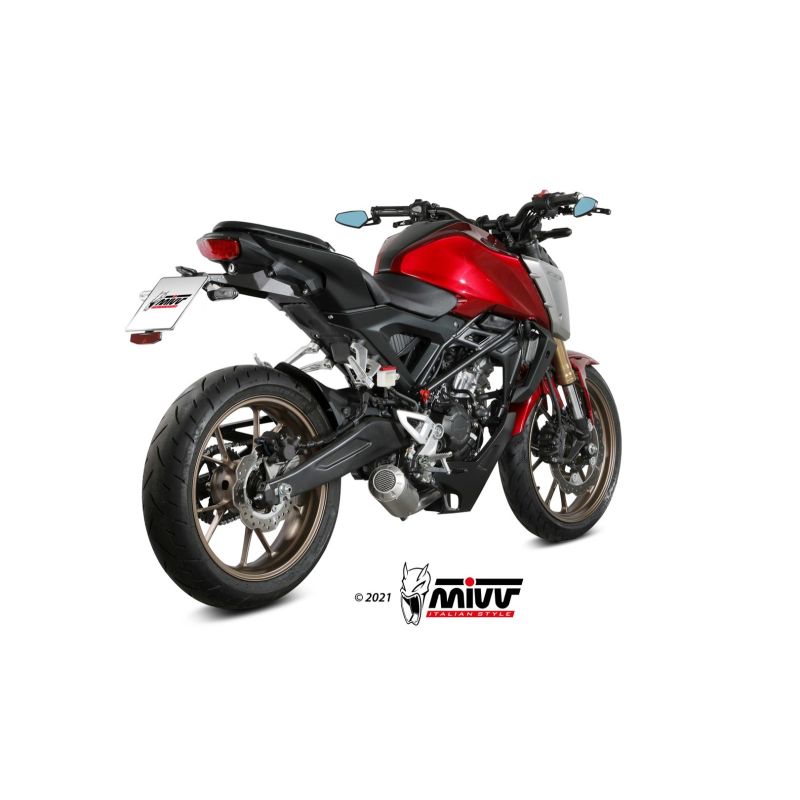 Ligne complète MIVV MK3 Inox - Honda CB125R 2021+