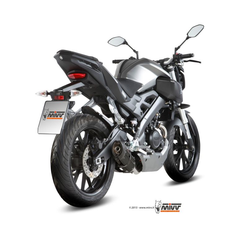 Ligne complète MIVV Suono Noir - Yamaha MT-125 2015-2019