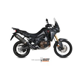 Silencieux homologué MIVV Speed Edge Black - Honda CRF1000L Africa Twin 2016-2019