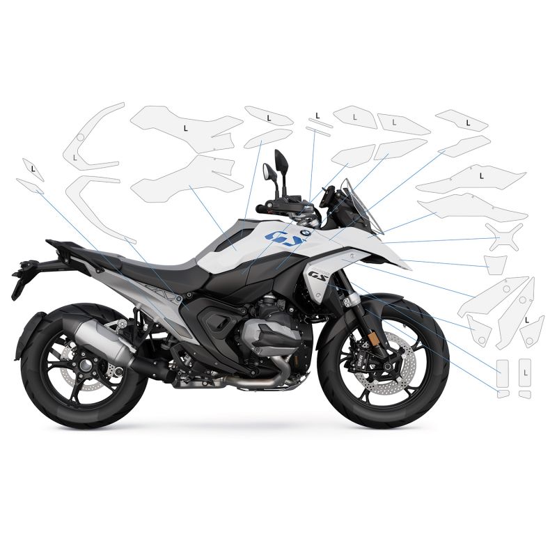 Film de protection peinture BMW R1300GS - PremiumShield 13700-300