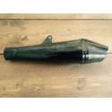 SILENCIEUX MEGAPHONE CONIQUE GP ACIER NOIR TYPE 4