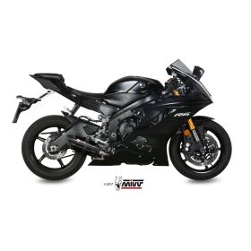 Silencieux homologué MIVV Suono Inox noir - Yamaha YZF-R6 2017-2021