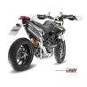 Silencieux homologué MIVV Suono inox noir - Ducati Hypermotard/Evo 1100