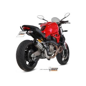 Silencieux homologué MIVV Suono inox - Ducati Monster 821 2014-2017
