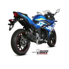 Silencieux MIVV Suono Inox noir - Suzuki GSX-R250 2017-2020