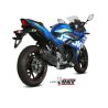 Silencieux MIVV Suono Inox noir - Suzuki GSX-R250 2017-2020