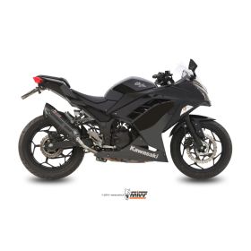 Silencieux homologué MIVV Suono noir - Kawasaki Ninja 300 (13-20), Z300 (15-16)