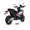 Silencieux homologué MIVV Suono Inox noir - Honda X-ADV 750 2017+