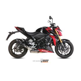 Silencieux homologué MIVV Suono inox noir - Suzuki GSX-S1000/F 2015-2020