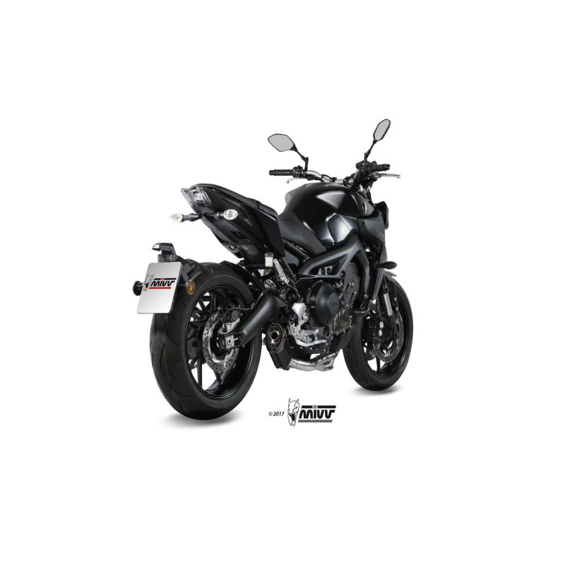 Ligne complète MIVV Suono Black - Yamaha MT-09 2013-2020