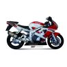 Silencieux Homologué MIVV Suono inox - Yamaha YZF-R6 1999-2002