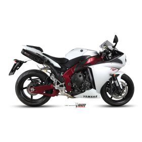 Silencieux double Homologué MIVV Suono noir Yamaha YZF-R1 2009-2014