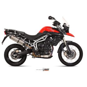 Silencieux homologué MIVV Suono inox -Triumph Tiger 800 2011-2016