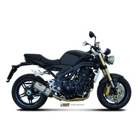Silencieux bas MIVV Suono inox - Triumph Speed Triple 1050 2007-2010