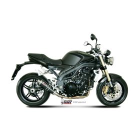 Silencieux Bas MIVV GP carbone - Triumph Speed Triple 1050 2007-2010