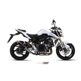 Silencieux Homologué MIVV GP inox noir - Suzuki GSR 750 2011-2016