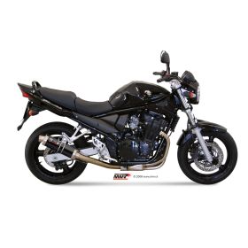 Silencieux noir Homologué Suzuki GSF650 Bandit 2005-2006 / MIVV S.017.LXB