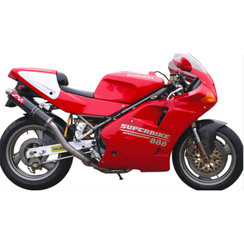 Ligne Complète Diamètre 50mm Ducati 851 / 888 Superbike 1988 à 1993 - Silmotor 888KIT
