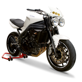 SILENCIEUX TRIUMPH SPEED TRIPLE 07-10 / HP CORSE HYDROFORM BLACK - TRHY1003BLACK-N-AB