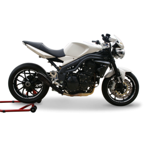 SILENCIEUX TRIUMPH SPEED TRIPLE 07-10 / HP CORSE HYDROFORM BLACK - TRHY1003BLACK-N-AB