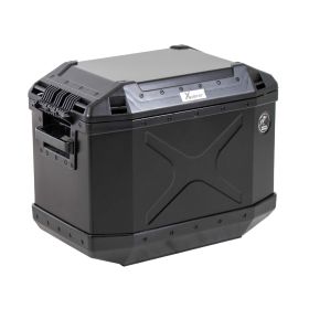 Hepco-Becker valise XPLORER CUTOUT 40 LITRES GAUCHES Alu / Noir