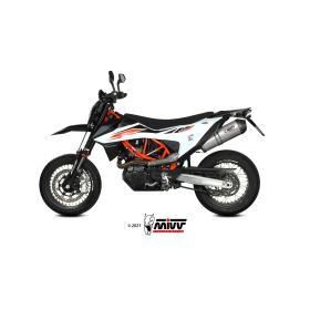 Silencieux Oval MIVV KT.023.LNC / KTM 690 SMC R 2019-2023