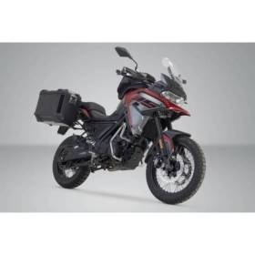 Kit valises en aluminium TRAX ADV Noir. 37/45 l. Voge 650 DS/X (22-).