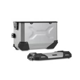 Kit valises en aluminium TRAX ADV Argent. 37/45 l. Voge 650 DS/X (22-).