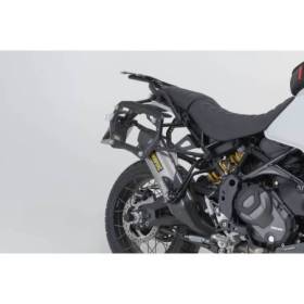 Kit valises + Silencieux Akrapovic Ducati DesertX / SW Motech TRAX ADV