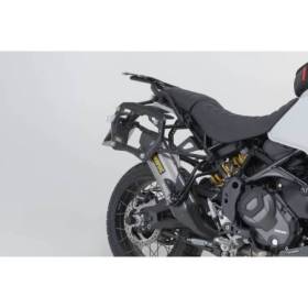 Kit valises + Silencieux Akrapovic Ducati DesertX (22-) / SW Motech