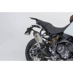 Kit valises + Silencieux Akrapovic Ducati DesertX (22-) / SW Motech