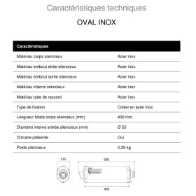 Silencieux inox MIVV T.007.LX2 / Triumph Tiger 1050 2007-2012