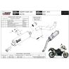 Silencieux inox MIVV T.007.LX2 / Triumph Tiger 1050 2007-2012